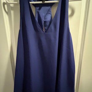 Banana Republic Blue Flowy Tank - Size S